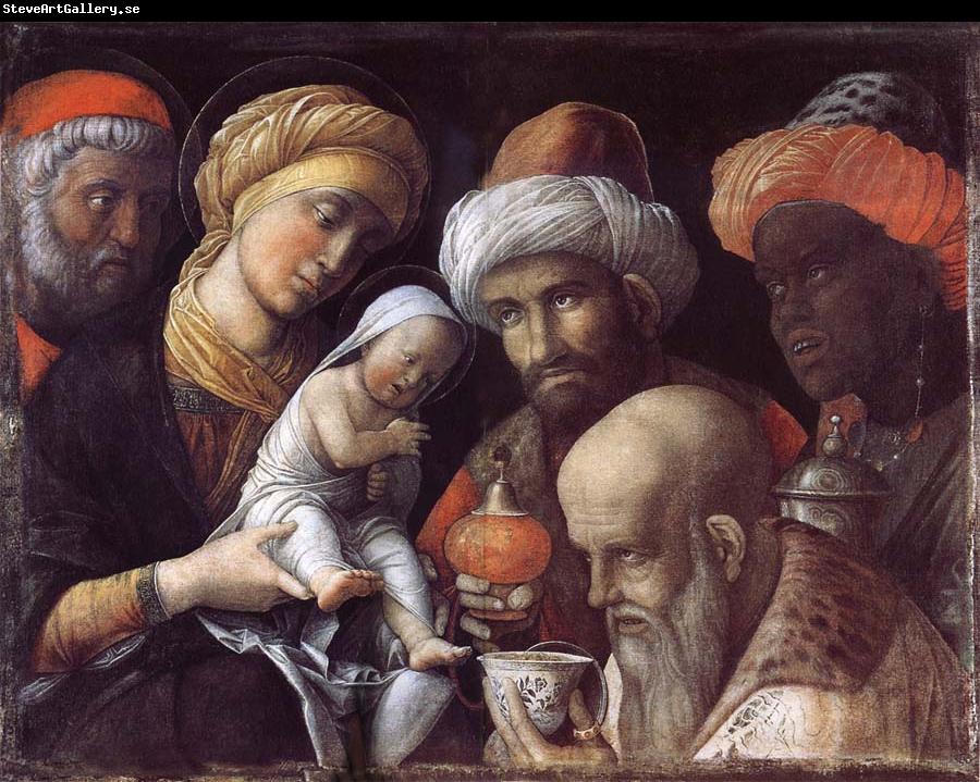 Andrea Mantegna The adoration of the Konige